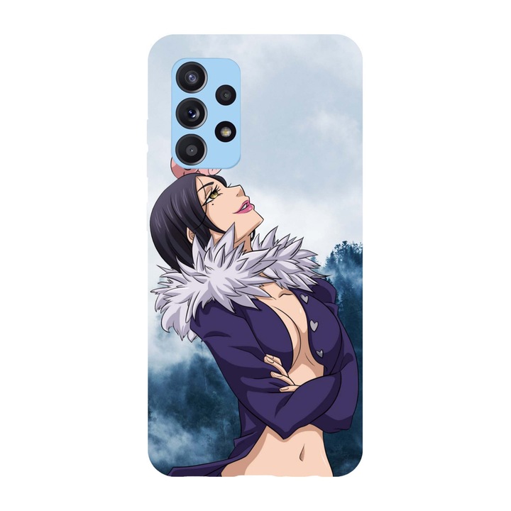 Husa compatibila cu Samsung Galaxy A52s 5G model Merlin 7 Deadly Sins, Silicon, TPU, Viceversa