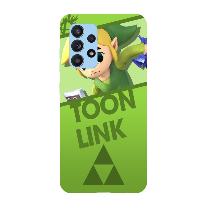 Кейс съвместим с модел Samsung Galaxy A51 5G Opponent Toon Link, силикон, TPU, обратното