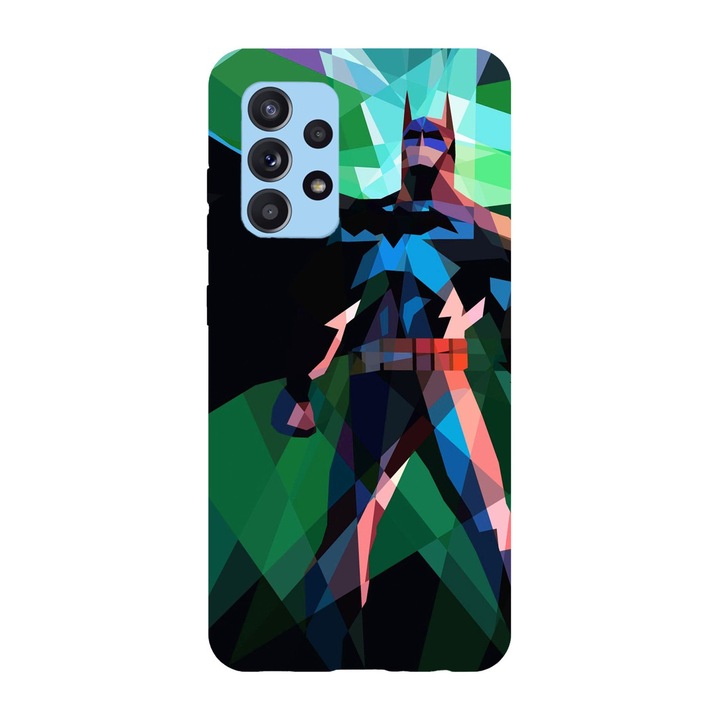 Husa compatibila cu Samsung Galaxy A72 model Prism Batman, Silicon, TPU, Viceversa