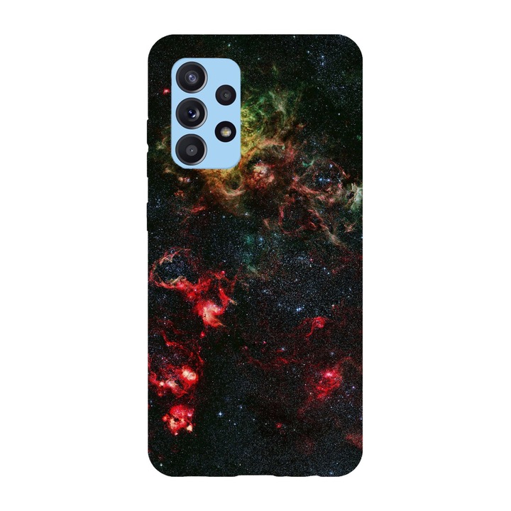 Husa compatibila cu Samsung Galaxy A72 5G model Nebula Cross, Silicon, TPU, Viceversa
