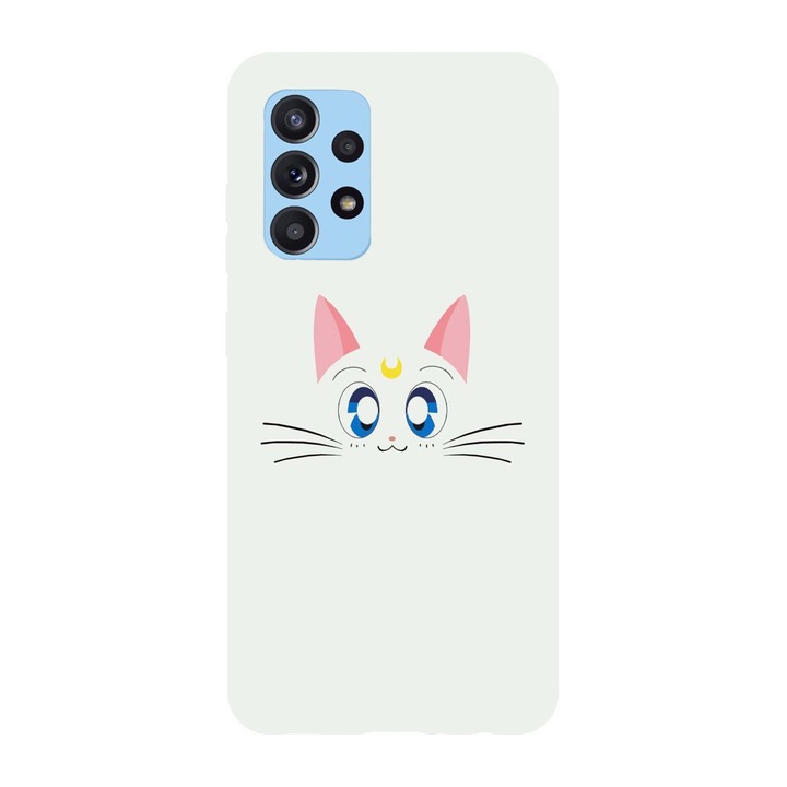 Husa compatibila cu Samsung Galaxy A72 5G model Sailor Moon Artemis, Silicon, TPU, Viceversa