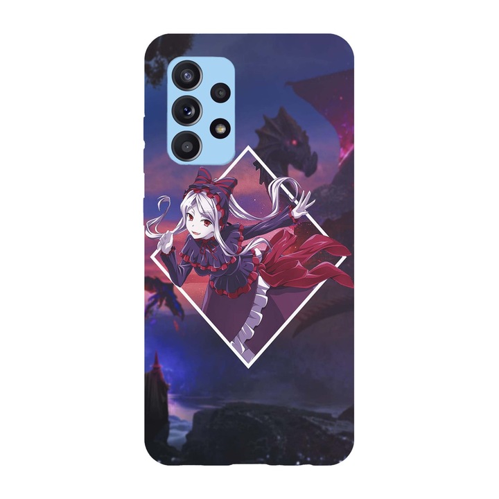 Husa compatibila cu Samsung Galaxy A72 model Shalltear Bloodfallen Overlord, Silicon, TPU, Viceversa
