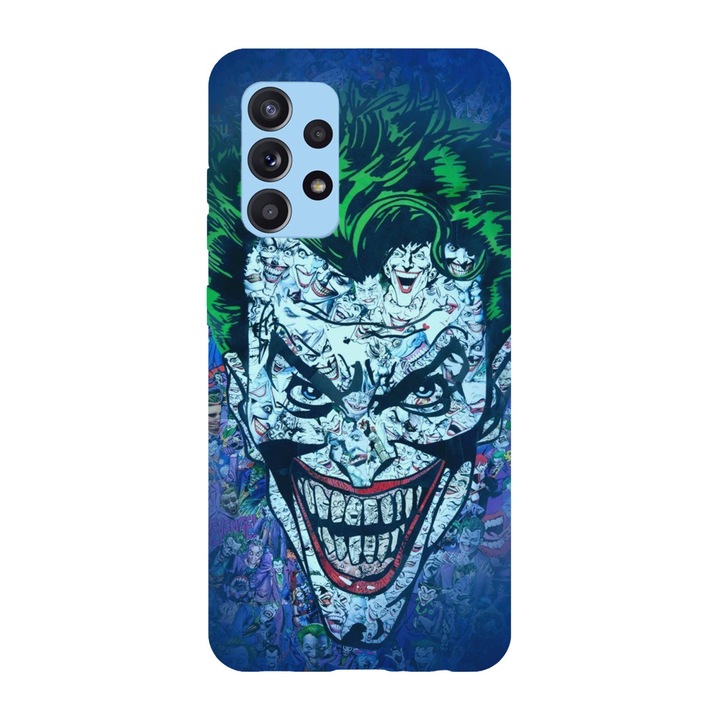 Кейс съвместим с модел Samsung Galaxy A51 The clown princ of Crime Joker, силикон, TPU, обратното