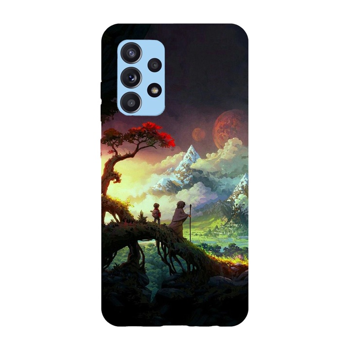 Кейс съвместим с модел Samsung Galaxy A71 The worm world saga, силикон, TPU, обратното