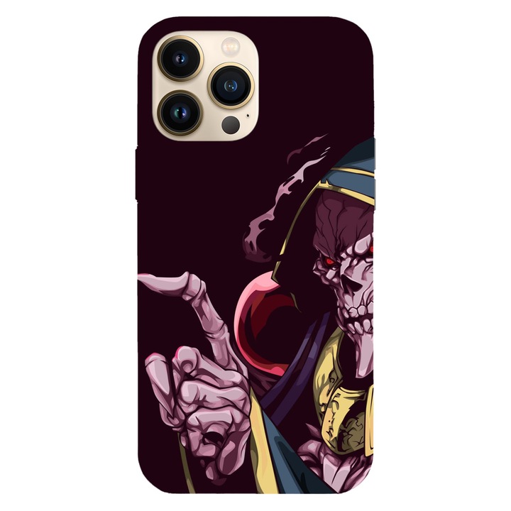 A burkolat kompatibilis az Apple iPhone 12 Pro Max Ainz Ooal Gown Overlord modellel, szilikon, TPU, Viceversa