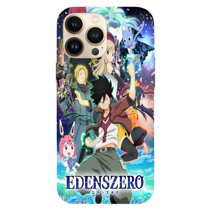 Кейс съвместим с Apple iPhone 15 модел Eden zero Anime, Силикон, TPU, Обратно