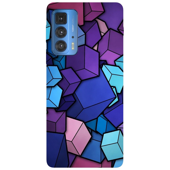 Кейс съвместим с Motorola Moto G51 5G модел Cubemania, силикон, TPU, обратното