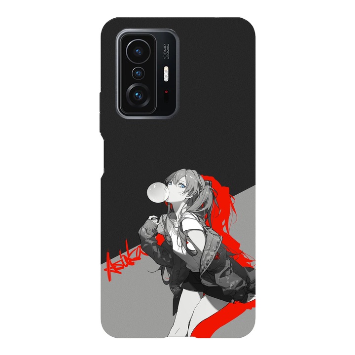 Капак, съвместим с Xiaomi Redmi Note 11 Pro модел Asuka Langley Soryu Neon Genesis Evangelion, силикон, TPU, Viceversa