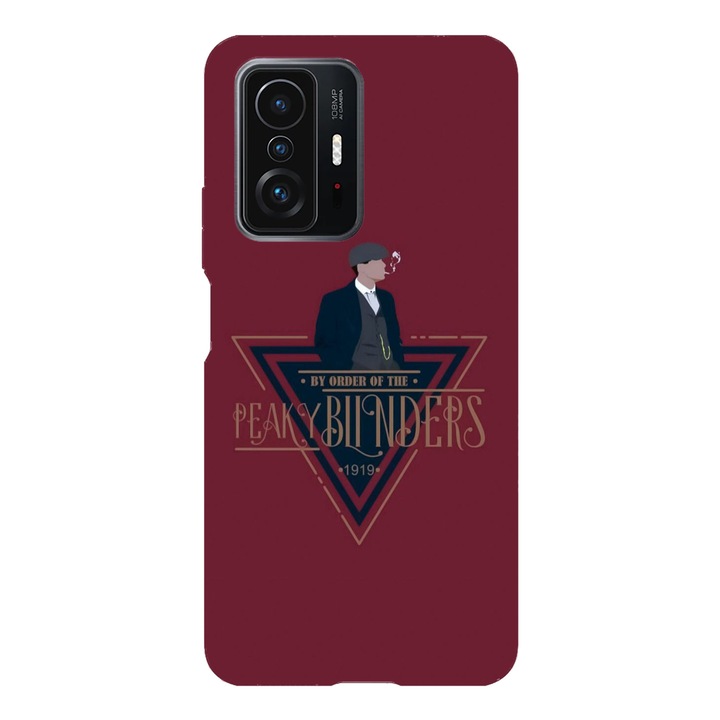 Кейс съвместим с модел Xiaomi Mi 11 Pro По поръчка на Peaky Blinders, силикон, TPU, обратно