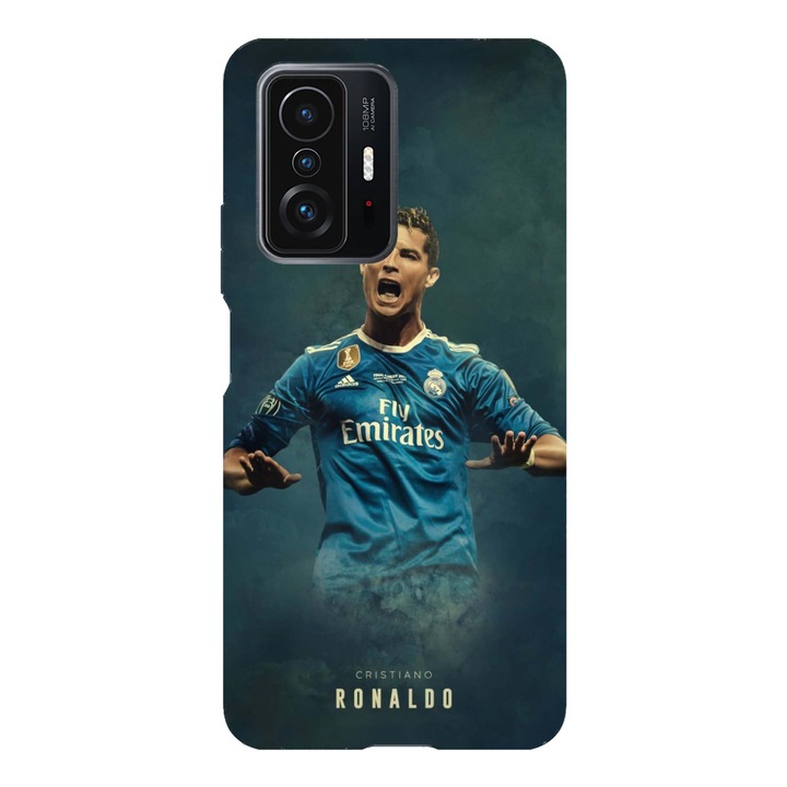 Калъф съвместим с Xiaomi Redmi Note 11 Pro модел Cristiano Ronaldo, Силикон, TPU, Обратно