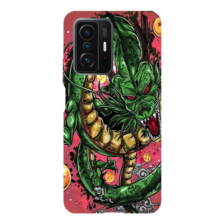Кейс съвместим с Xiaomi Mi 10T Pro модел Dragon Ball Z Shenron, силикон, TPU, обратното
