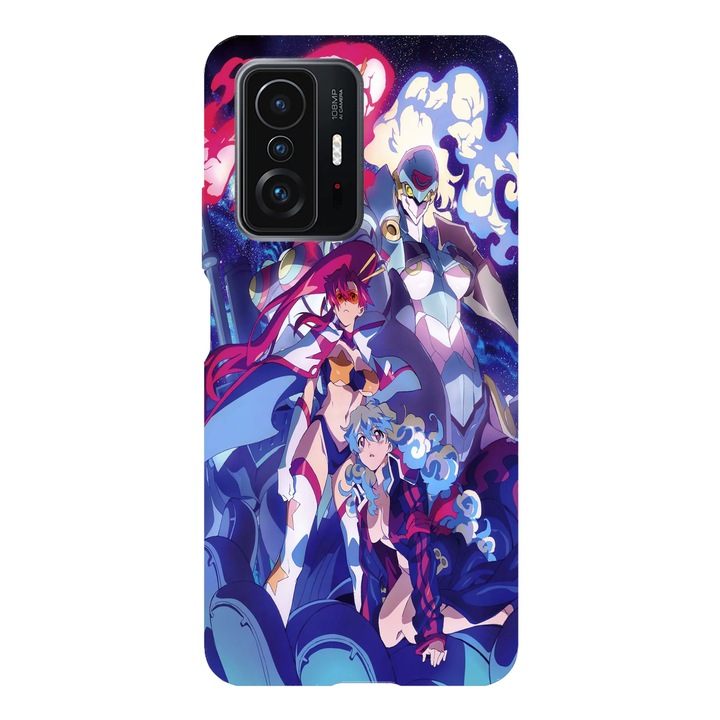 Кейс съвместим с Xiaomi Mi 10T Lite модел Gurren Lagann Anime, силикон, TPU, обратното