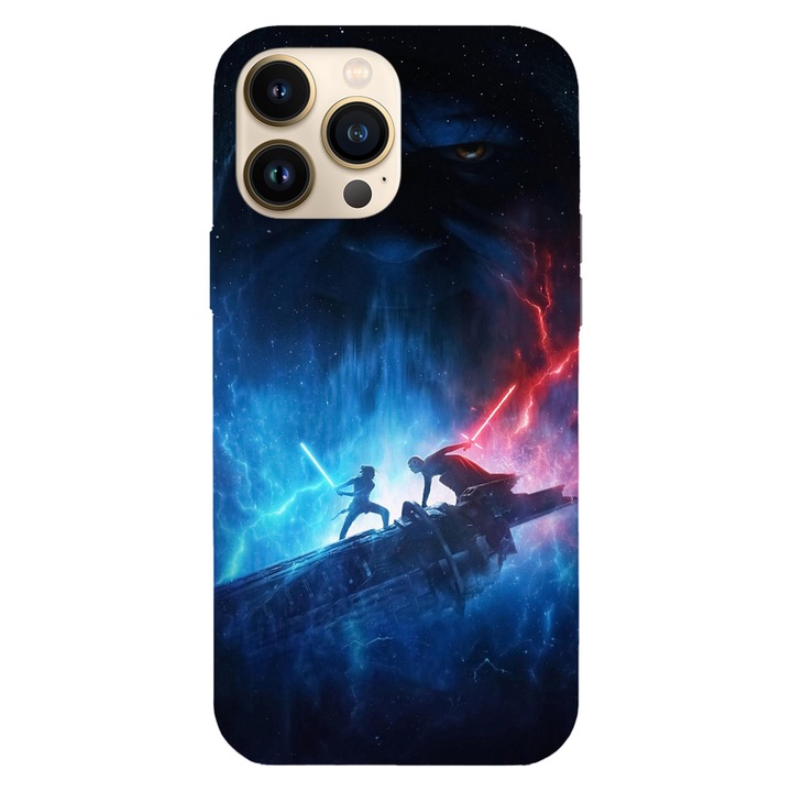 Husa compatibila cu Apple iPhone 15 Pro Max model Good vs Evil, Silicon, TPU, Viceversa
