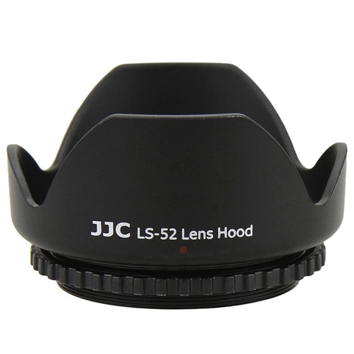 Parasolar filet, JJC LS-52, 52mm, pentru obiective zoom standard