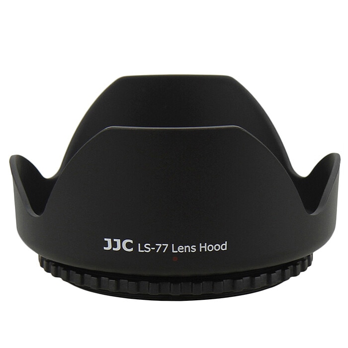 Parasolar filet, JJC LS-77, 77mm, pentru obiective zoom standard