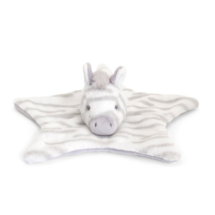 Jucarie atasament pentru bebelusi cu paturica si zebra, Keel Toys