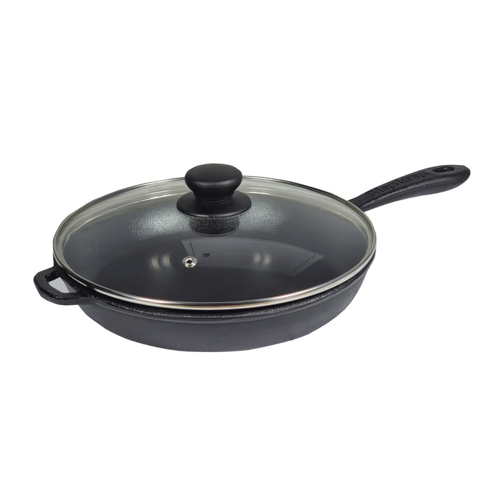 Tigaie, Maysternya, Fonta, 24 x 4 cm, Negru