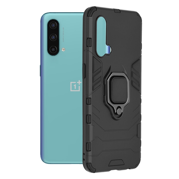 Кейс за OnePlus Nord CE 5G, Techsuit Silicone Shield, черен