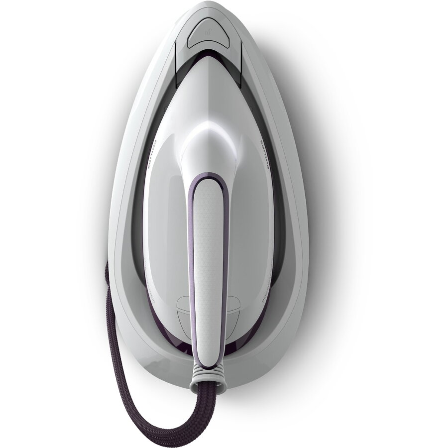 Statie de calcat, Philips, PSG6020/30, 2400 W, 6.5 bar, SteamGlide Plus, Alb/Violet