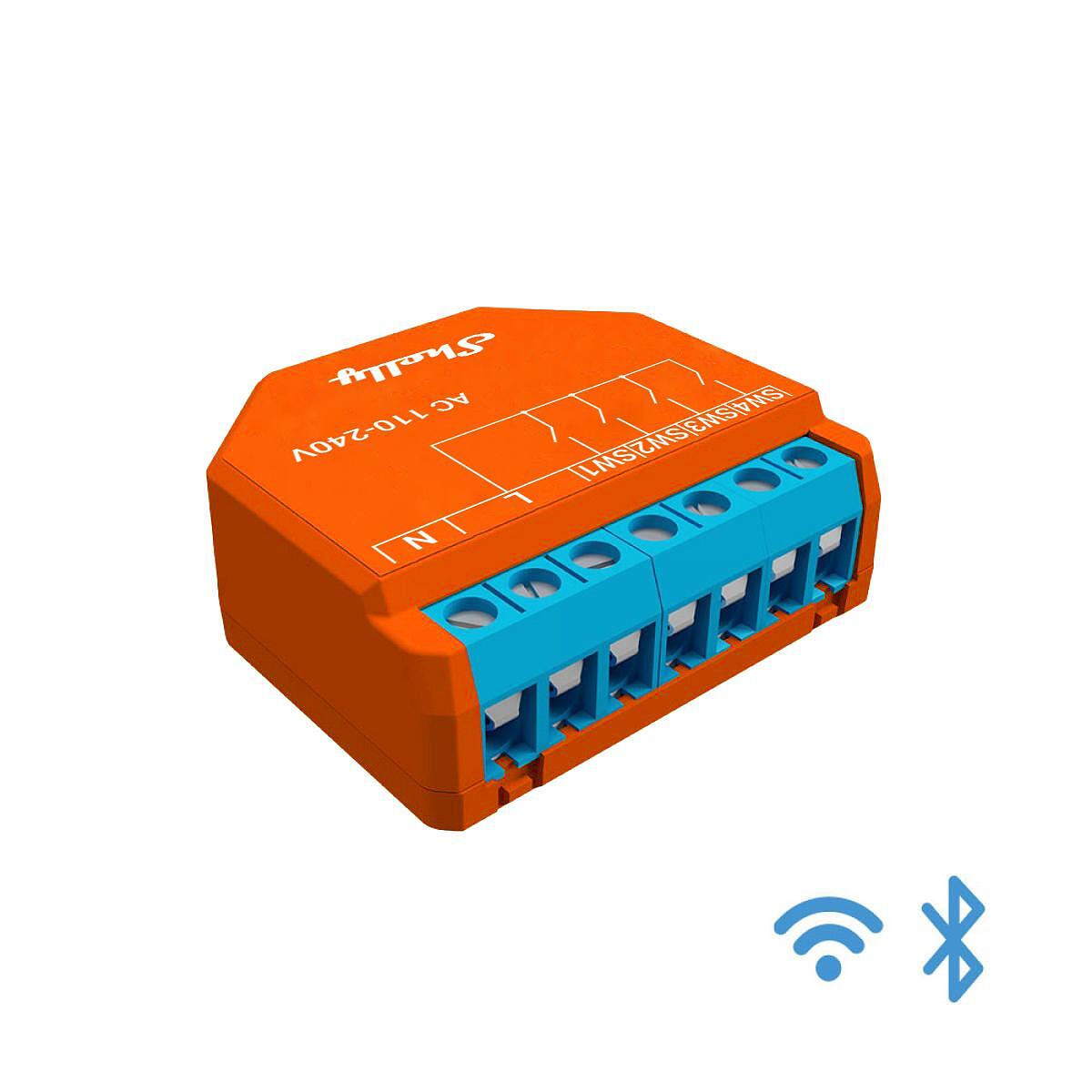 Shelly Plus i4, Смарт Реле, 4х Аналогови Входа - eMAG.bg