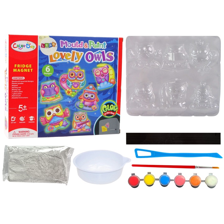 Kit de bricolaj, Lean, Pictura, 5 ani+, Multicolor