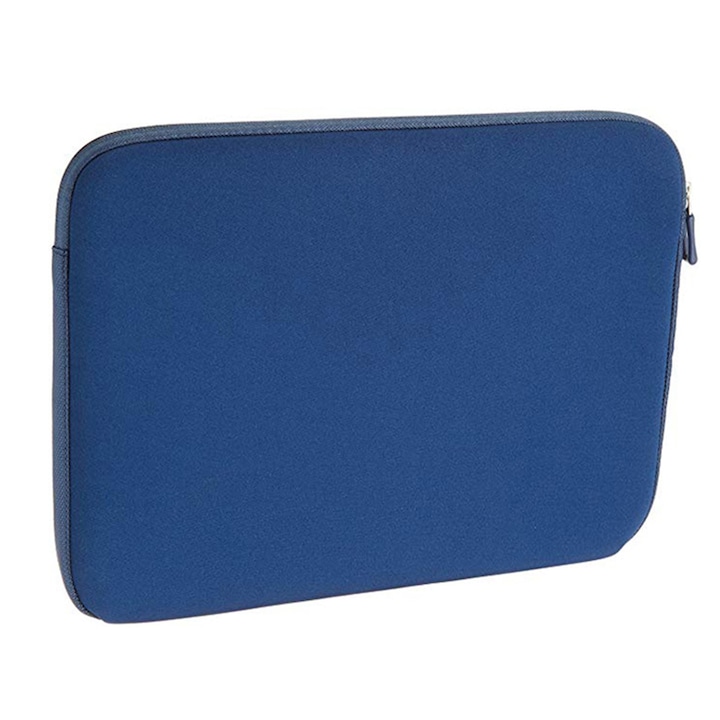 Чанта за лаптоп, Zola®, максимален диагонал 13", затваряне с цип, подплатена с мека гъба против удар, синя, 33x24x1,7 cm