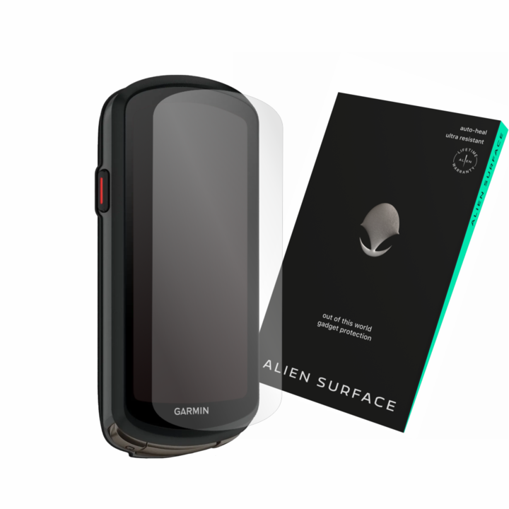 Folie protectie Alien Surface pentru Garmin Edge 1040 Solar, protectie ecran