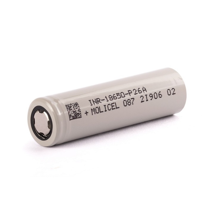 Baterie Molicel inr18650-p26a 2600mah - 35a