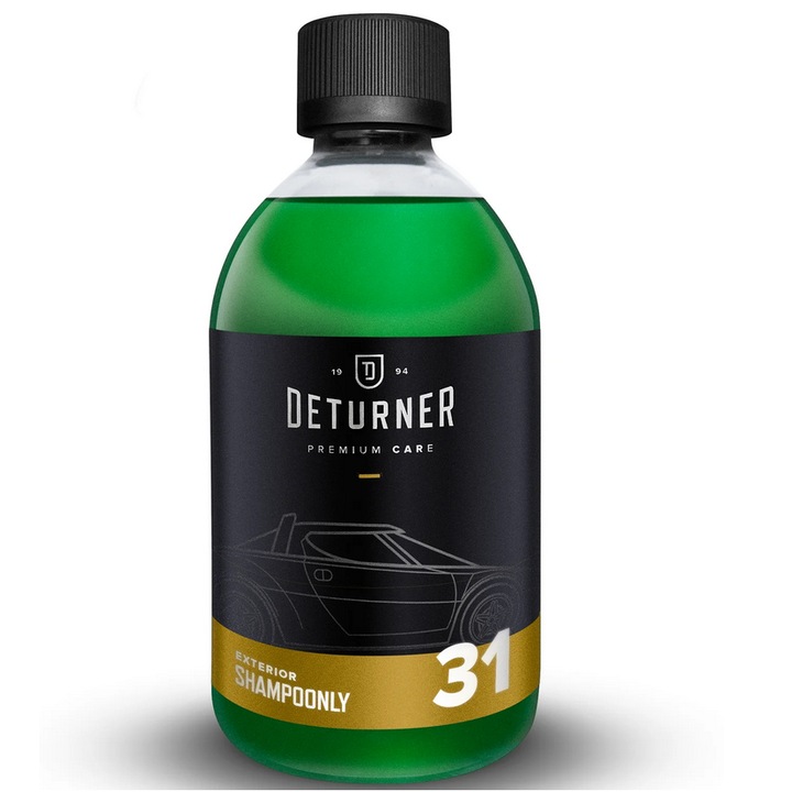 Deturner ShampoONLY – Sampon Auto Concentrat cu pH Neutru, Spuma Abundenta si Spalare Sigura 500ml