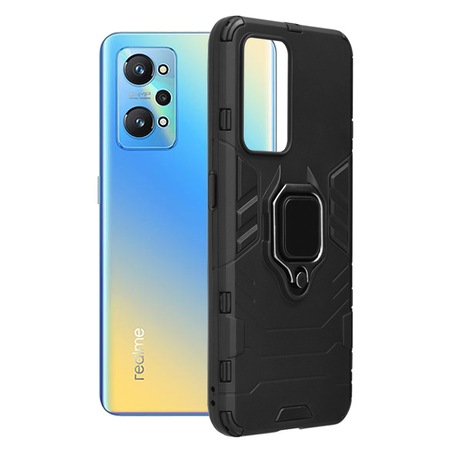 Funda Libro Magnética Para OPPO Realme GT Neo 2 - Cuero PU, Con Ranuras Para Tarjetas Y Soporte Integrado, Negro