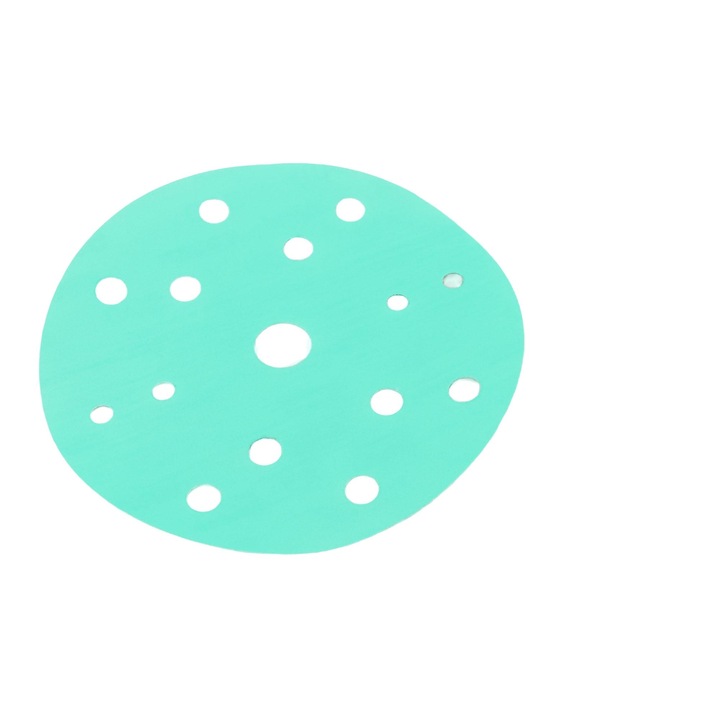 Шлифовъчен диск, Kovax, 152 мм, 15 дупки, зелен