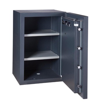 Seif certificat antiefractie si antifoc, blocare mecanica, model DuoG1 150 KL CHUBB, 875x600x561 mm, antracit Seif certificat antiefractie si antifoc, blocare mecanica, model DuoG1 150 KL CHUBB, 875x600x561 mm, antracit