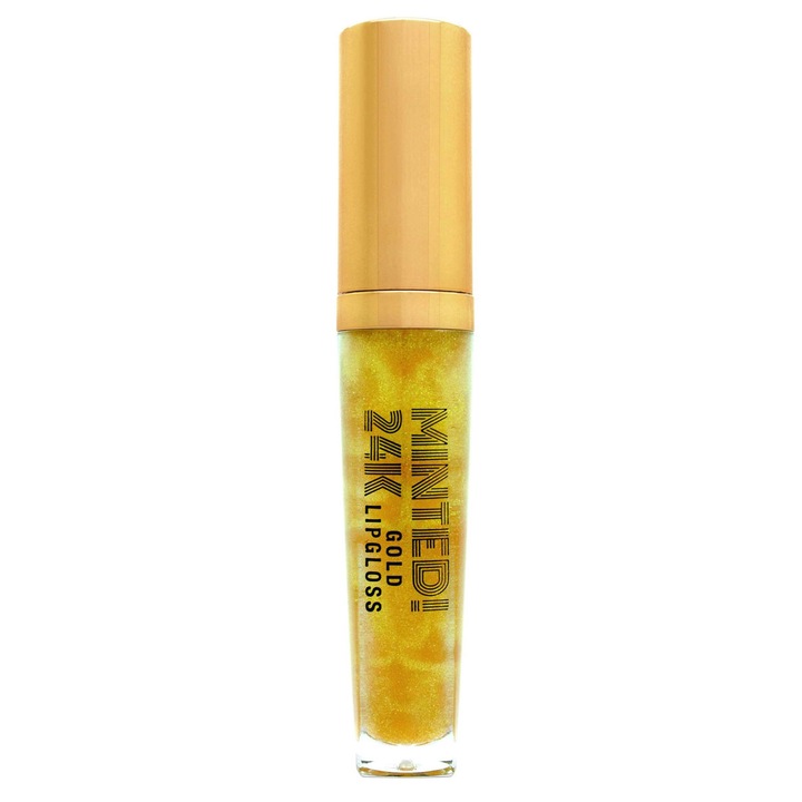 Гланц за устни с 24K злато, W7 Minted 24K Gold Lipgloss