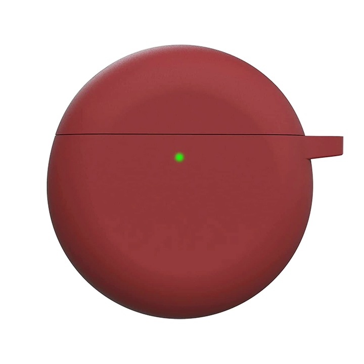 Husa de protectie din silicon, G-Tech, High Quality, Super slim, Compacta Compatibil cu Huawei FreeBuds 4, Visiniu