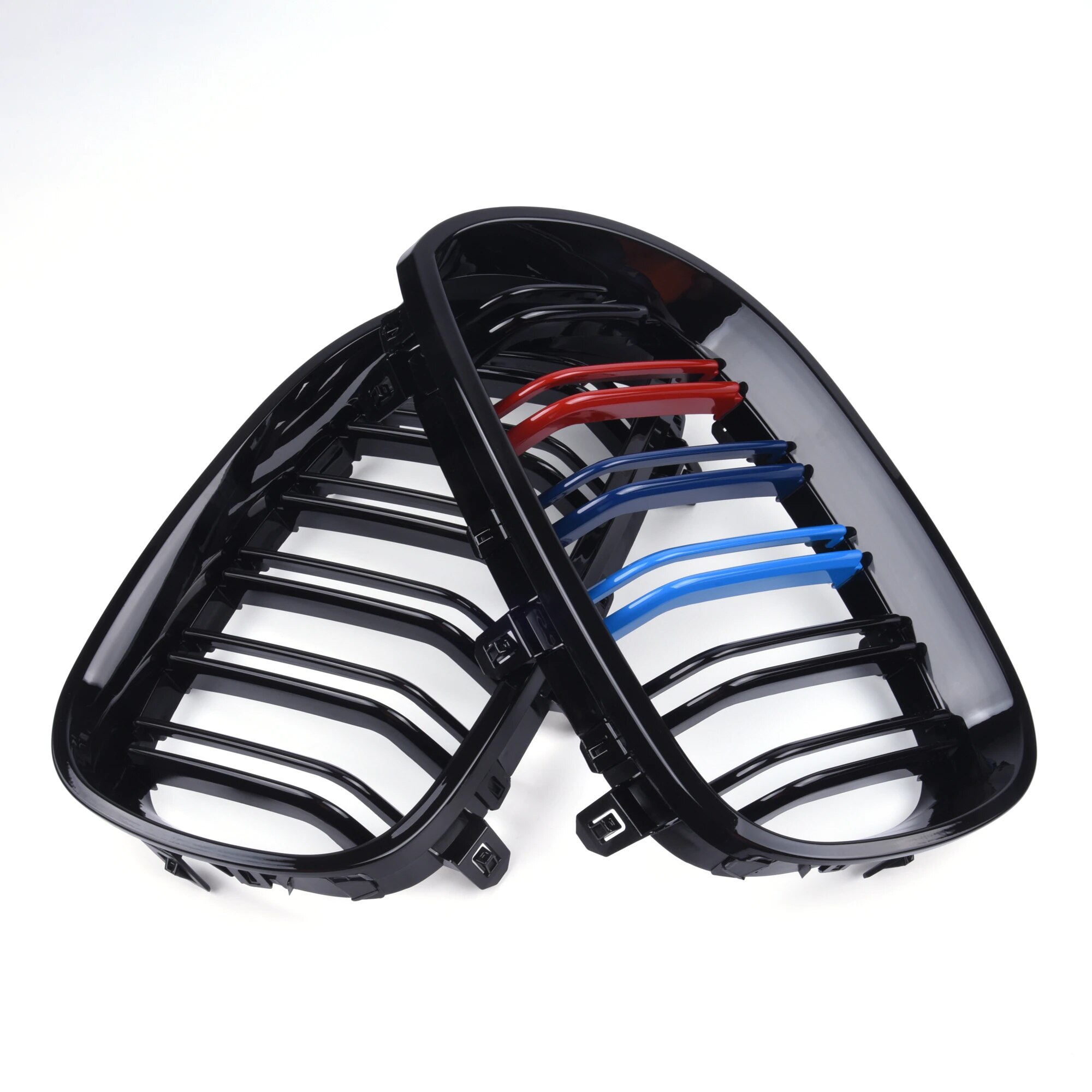 Set 2 Grile Nari Duble M Bmw E60 E61 M5, Tricolor, M-Design, 2003-2010 ...