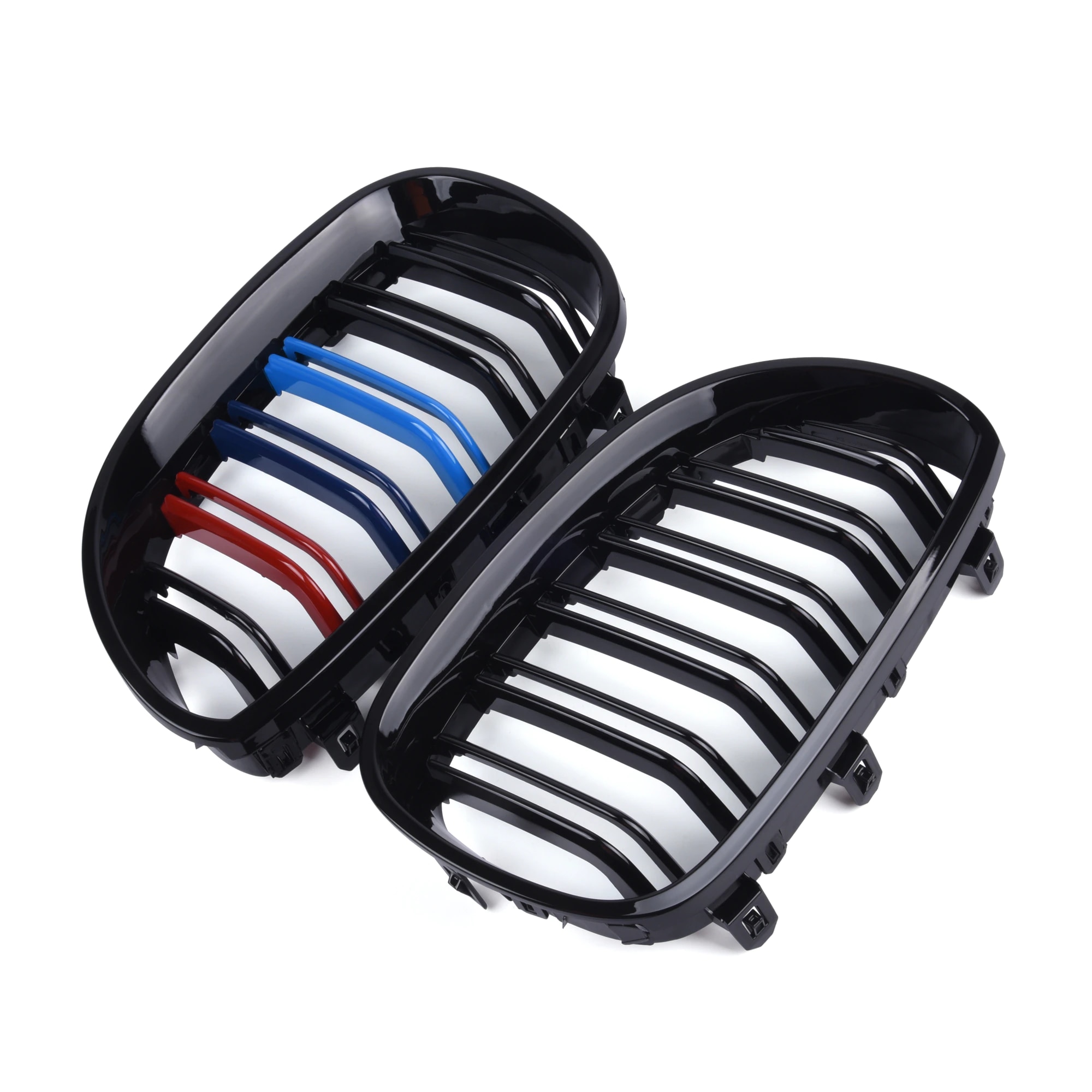 Set 2 Grile Nari Duble M Bmw E60 E61 M5, Tricolor, M-Design, 2003-2010 ...