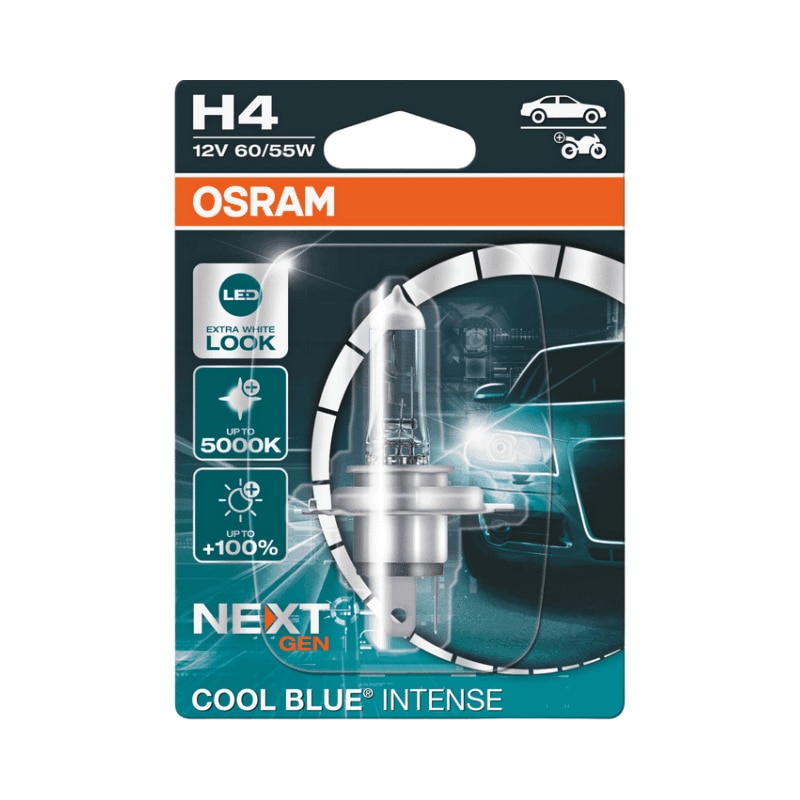 Osram H7 Cool Blue Intense halogén izzó, 12V, 55W 
