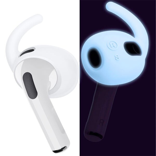 Комплект тапи за слушалки Elago, За AirPods 3, Силиконови, Тип кука ...