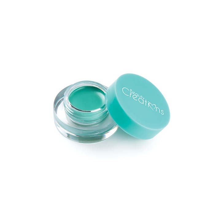 Eyeliner Gel ultrarezistent, waterproof si smudgeproof Beauty Creations Dare To Be Bright Gel Pot Aqua Glow, 2g
