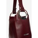 Női bőrtáska, ANNA FELLINI, Sabina, bordó, 32x12x32 cm