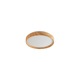 Plafoniera Leana, LED incorporat, 24 W, maro deschis-alb