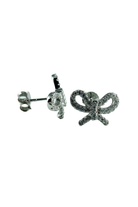 Cercei din argint 925 TSR cu pietre semipretioase zirconiu model 3