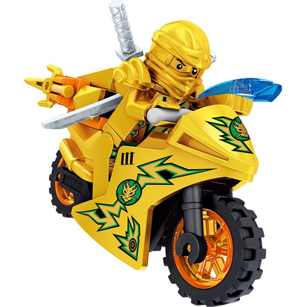 Set 8 figurine Ninjago, ABS, 3 ani+, Multicolor - eMAG.ro
