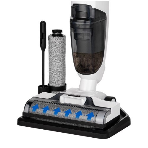 Aspirator cu mop electric rotativ fara fir, TESLA Powerstar AQ500