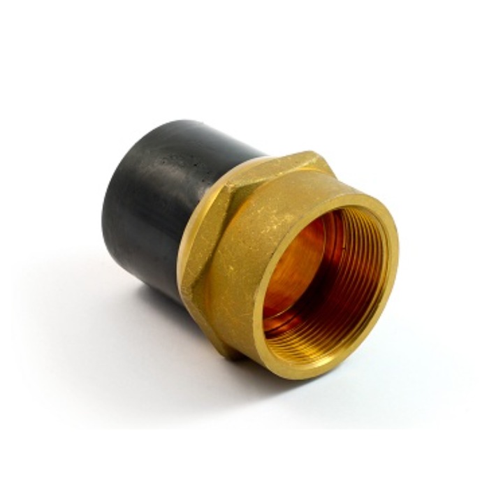 Mufa, tranzitie pentru electrofuziune PE/alama 32x1" Filet interior