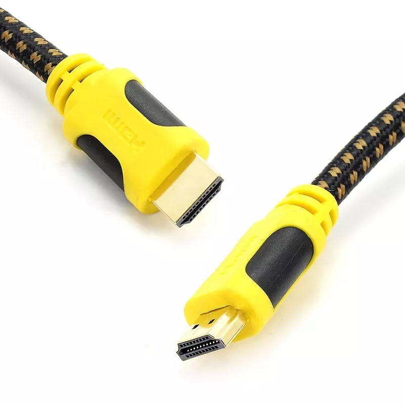 HDMI-HDMI кабел, поддръжка на 4K и 3D, ултра-устойчив, 7 mm дебелина ...