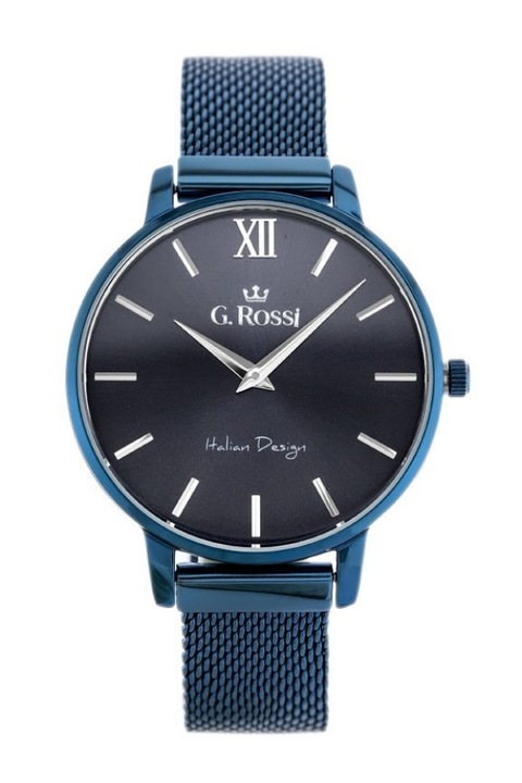 Ceas dama, G. Rossi, Metal, Albastru