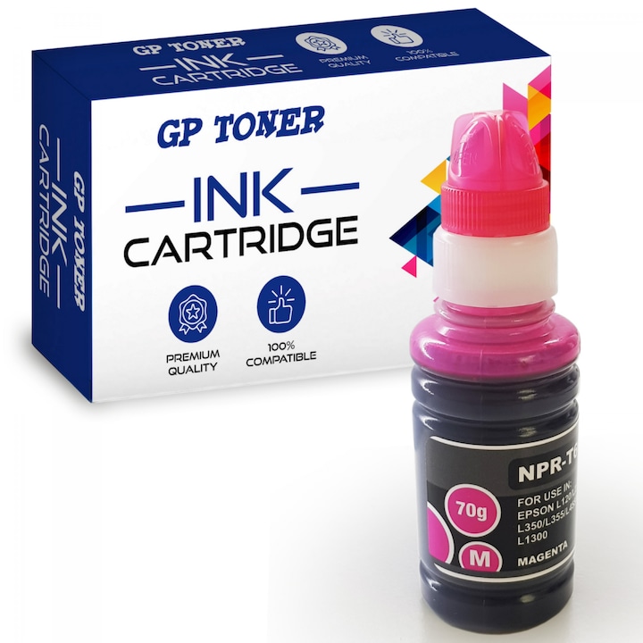 Cartus de cerneala, GP Toner, Compatibil cu Brother LC985BK - MFC J220, J265W, J410, J415W, DCP J125, J315W, J515W, Negru
