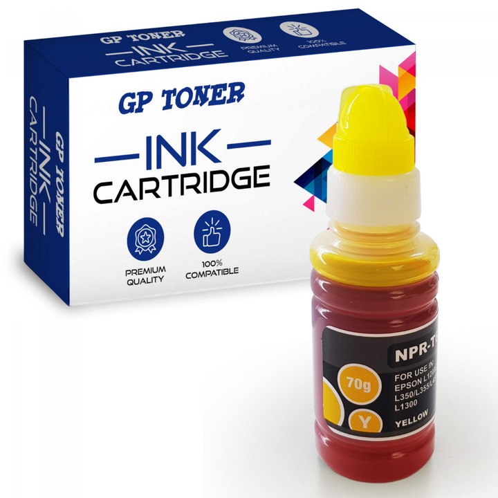 Cartus de cerneala, GP Toner, Compatibil cu Brother LC985C - MFC J220, J265W, J410, J415W, DCP J125, J315W