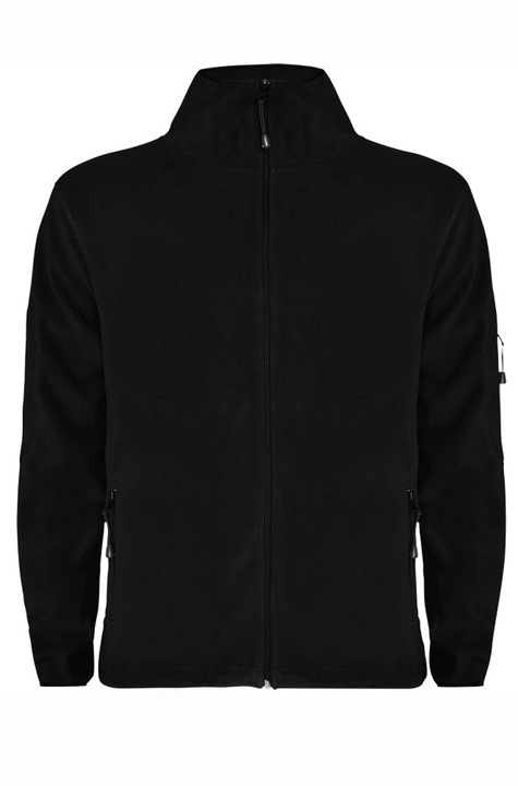 Jacheta fleece barbati Luciane, bleumarin, Negru